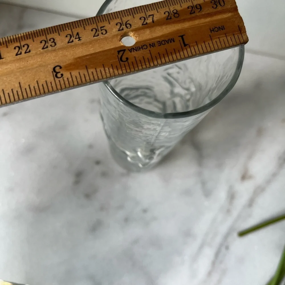 Vtg Libbey Molded Replacement Drinking Glass/Vase 